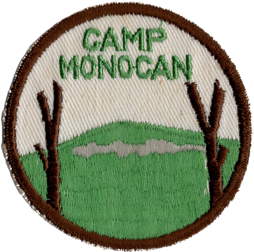 Camp Monocan patch 1948-early 1950s